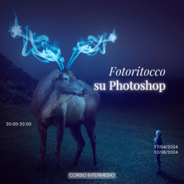 Fotoritocco su Photoshop | 17/04/2024